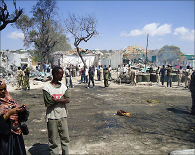Suicide bomber strikes near Turkish embassy in Mogadishu