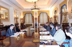 Президент Фонда Гейдара Алиева встретилась с делегацией во главе со специальным представителем Президента США по вопросам науки (ФОТО)