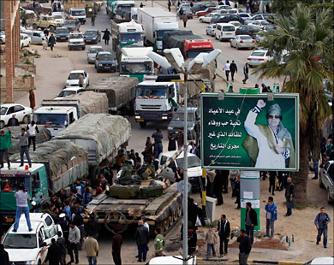 Gaddafi loyalists take over town of Bani Walid
