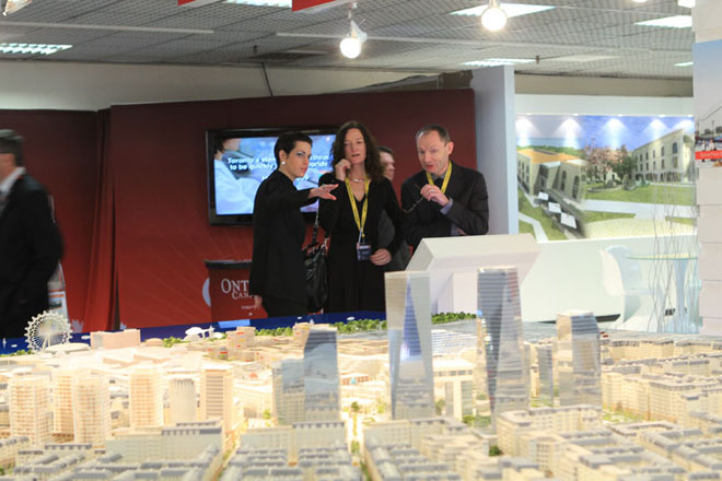 Baku White City Project was first presented in Cannes at International Real Estate Exhibition MIPIM-2011 (PHOTO)
