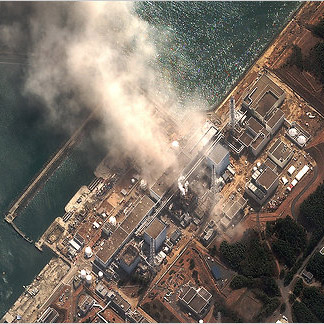 Smoke rising near troubled Fukushima nuke plant