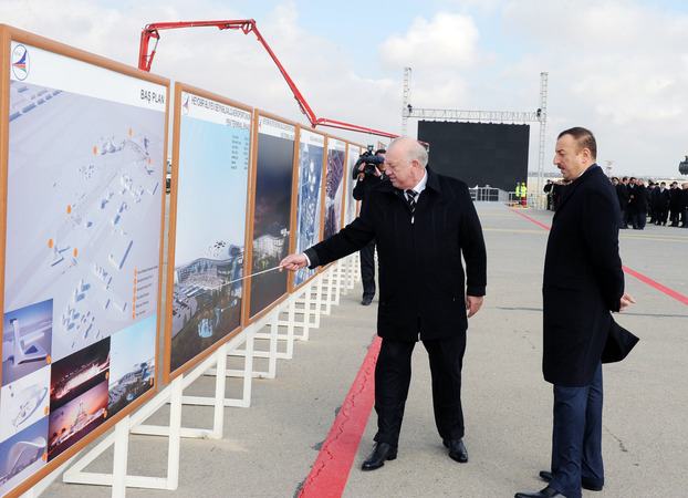Dünyanın ən gözəl aeroportu məhz Bakıda olacaq - Prezident İlham Əliyev (FOTO) (ƏLAVƏ OLUNUB)