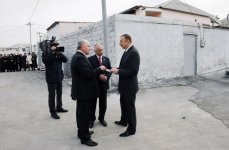 Для людей, живущих в бакинских поселках, будут созданы очень хорошие условия - Президент Ильхам Алиев (версия 2) (ФОТО)