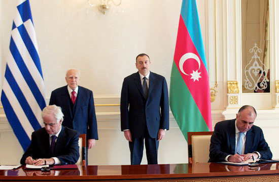 Азербайджан и Греция подписали ряд документов