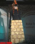 Международный фестиваль моды в Баку - на сцене и за кулисами: первобытное время, амазонки, сакура (фотосессия)
