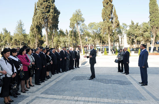 Президент Ильхам Алиев: Развитию южного региона уделяется особое внимание (версия 2) (ФОТО)
