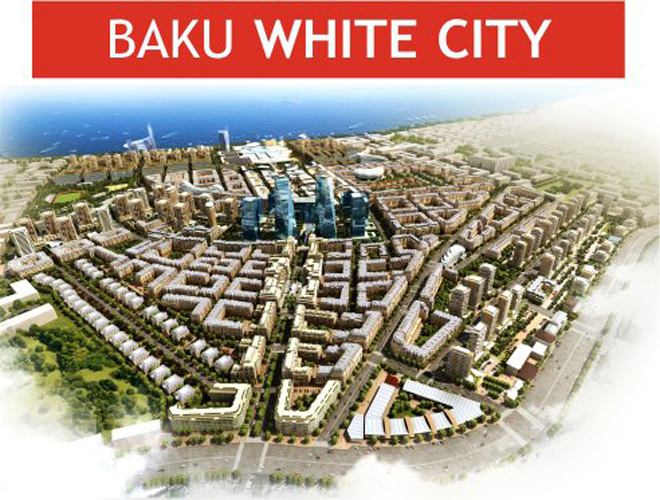 Baku White City представлен на конкурсе в номинации "Лучший проект будущего Центральной и Западной Азии"