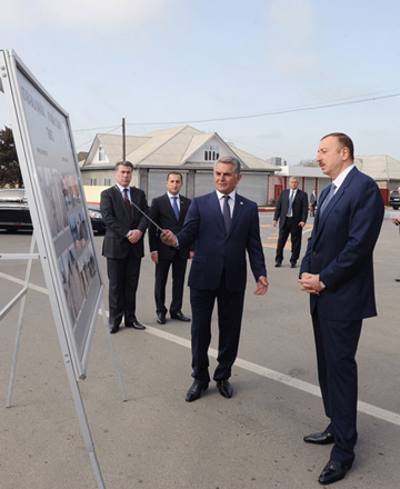 Azərbaycan Prezidenti Astara-Bala Şahağac kəndi avtomobil yolunun açılışında iştirak edib (FOTO)