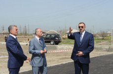 Президент Азербайджана ознакомился со строительством Олимпийского спортивного комплекса в Астаре (ФОТО)