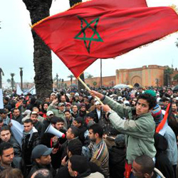 Thousands stage rally in Morocco