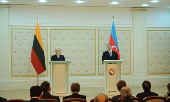 Azerbaijani President: Lithuania always supported Azerbaijan`s policy of European integration  (PHOTO)