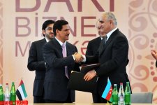 Азербайджан и ОАЭ подписали протокол по итогам третьего заседания межправкомиссии (ФОТО)