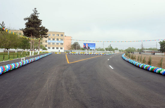Azerbaijani President inaugurates Saatli-Musali-Marzali motor road (PHOTOS)