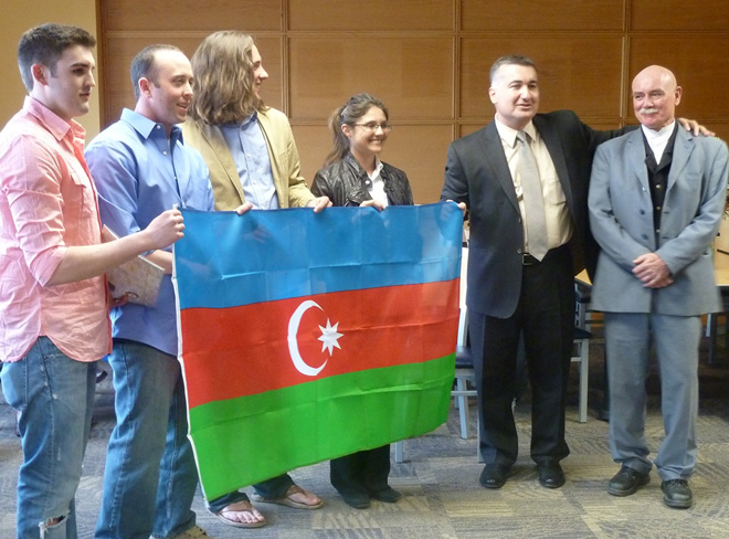 Heydar Aliyev Award presented to students of State University of Montana (PHOTO)