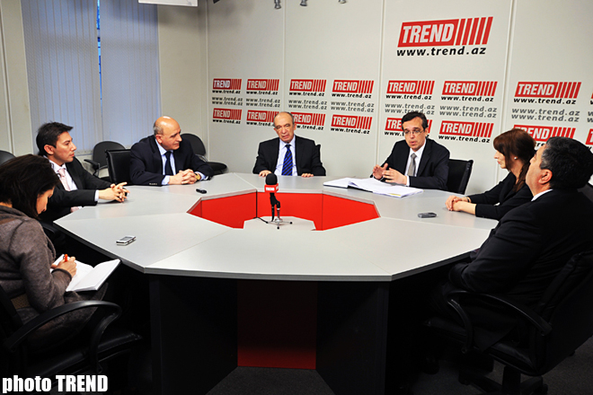 Trend International News Agency hosts roundtable on Victory Day (UPDATE) (PHOTO)