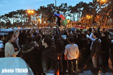 Azerbaijan celebrating victory in the Eurovision Song Contest (UPDATE) (PHOTOSESSION)