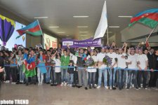 Eurovision 2011 winners return to Baku (PHOTO)