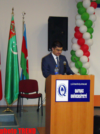 Turkmen embassy organizes scientific conference in Baku (UPDATED) (PHOTO)