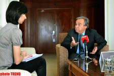UN High Commissioner: Azerbaijan shows great progress in ensuring rights and living conditions of refugees (PHOTO)