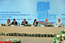 Bakıda YUNESKO-nun Beynəlxalq Bioetika Komitəsinin 18-ci sessiyası keçirilir (FOTO)