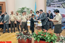 В Азербайджане открылась выставка "Чрезвычайные ситуации глазами детей" (ФОТО)