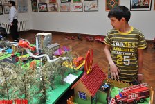 В Азербайджане открылась выставка "Чрезвычайные ситуации глазами детей" (ФОТО)