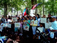 Подарок от детей азербайджанской диаспоры Нью-Йорка (фотосессия)