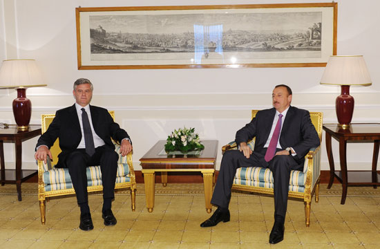 President Ilham Aliyev receives CEO of Technip Italy