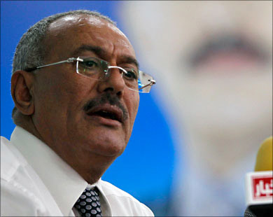 Yemeni opposition launches interim council ahead of Saleh's return