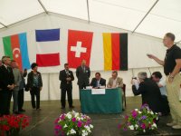 Азербайджанская делегация посетила французский город Легль (ФОТО)