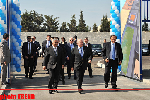 Bakıda FİFA və UEFA prezidentlərinin iştirakı ilə yeni stadionun açılışı olub (FOTO)