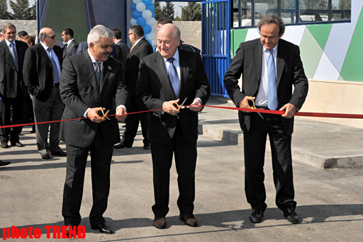В Баку с участием президентов ФИФА и УЕФА открылся новый стадион (ФОТО)