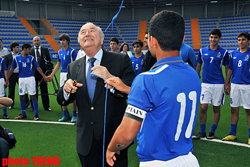 В Баку с участием президентов ФИФА и УЕФА открылся новый стадион (ФОТО)