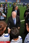 FIFA, UEFA Presidents inaugurate stadium in Baku (PHOTO)