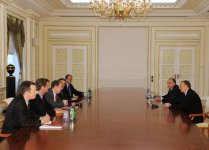 President of Azerbaijan receives Special Envoy of US Secretary of State for Eurasian Energy (PHOTO)