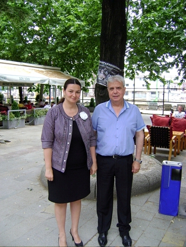 Азербайджанский депутат встретилась с руководителем  партии в Македонии