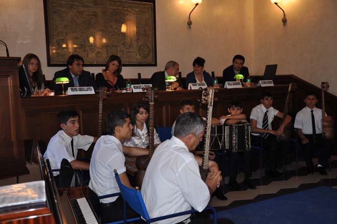 Şuşa uşaq musiqi məktəbinin şagirdləri İtaliyanın paytaxtında çıxış ediblər (FOTO)