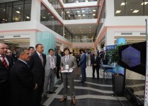 President of Azerbaijan visits high-tech "IT Park" in Kazan (PHOTO)