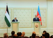 President Aliyev: Good opportunities exist to develop Azerbaijan-Palestine relations (PHOTO)