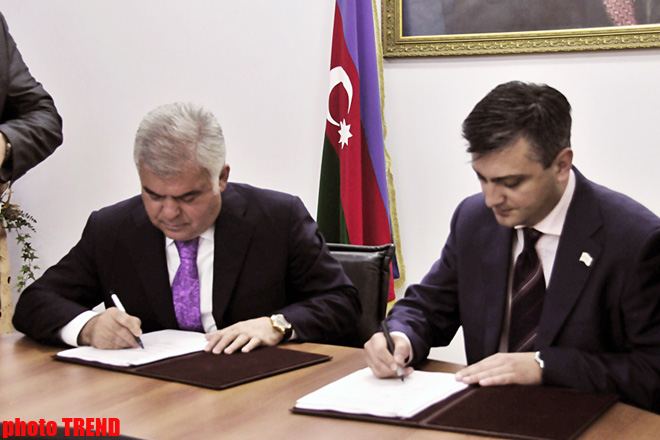 New loan agreement for "Baku-Tbilisi-Kars" railway signed in Baku (PHOTO)