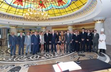 Azerbaijani President opens Kempinski Hotel-Badamdar (PHOTO)