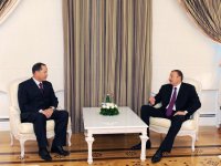 Azərbaycan Prezidenti Moldovanın Qaqauz Yerinin Başqanını qəbul edib