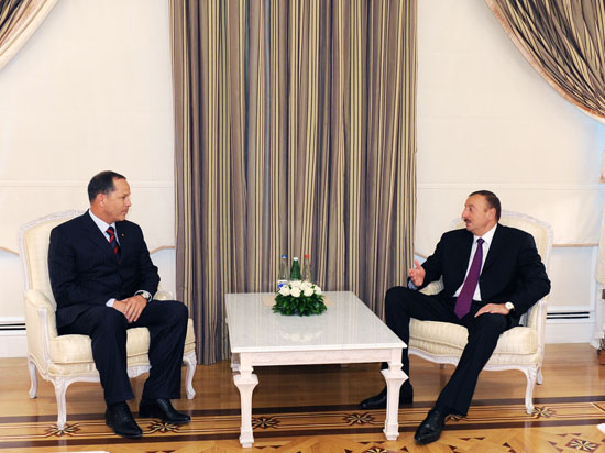 Azerbaijan's President receives bashkan of Moldova's Gagauz Yeri