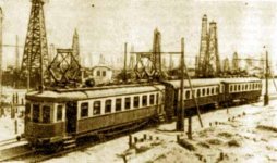 Баку - Сабунчи - Сураханы:  85 лет назад в СССР была открыта  первая электрифицированная линия железной дороги