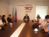 В Совете прессы Азербайджана прошла встреча с профессорами и преподавателями Стамбульского университета (ФОТО)
