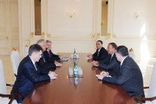 Azərbaycan Prezidenti Belarusun Baş nazirini qəbul edib