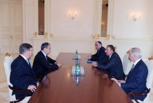 Azərbaycan Prezidenti Rusiyanın xarici işlər nazirini qəbul edib