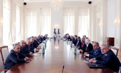 Azerbaijani President presides over Cabinet's meeting on outcomes of socio-economic development (PHOTO)