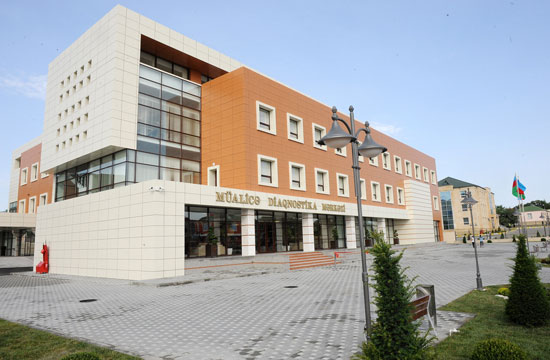 Azerbaijani President opens new Treatment and Diagnostics Center in Khizi (PHOTO)