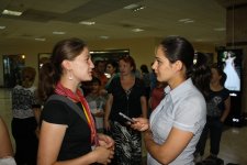 Азербайджанские школьники стали почетными москвичами (Фотосессия)